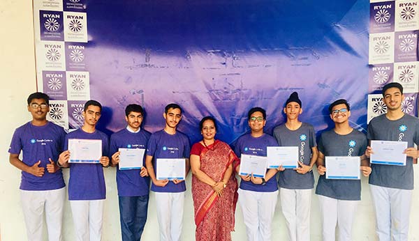 Hitesh Bajaj, Yogesh Bajaj,Manpreet Singh, Devansh Matha, Vibhore Mathur - Ryan International School, Jaipur