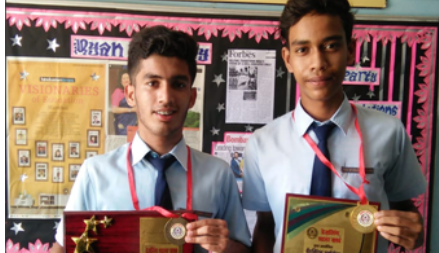 Mr. Pratham Mehrotra & Mr. Keshav Singh - Ryan International School, Shahjahanpur