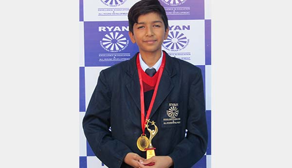 Nikhil Badhana became the meritorious performer