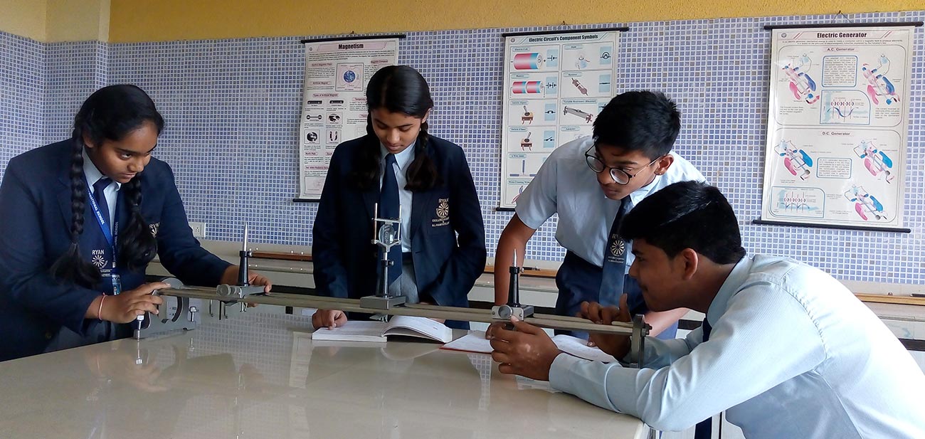 At Ryan International Schoore: We Learn. We Achieve. We Care.