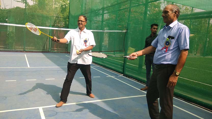 A GRAND OPENING OF FOOTBALL AND BADMINTON ACADEMY - Ryan International School, Jaipur