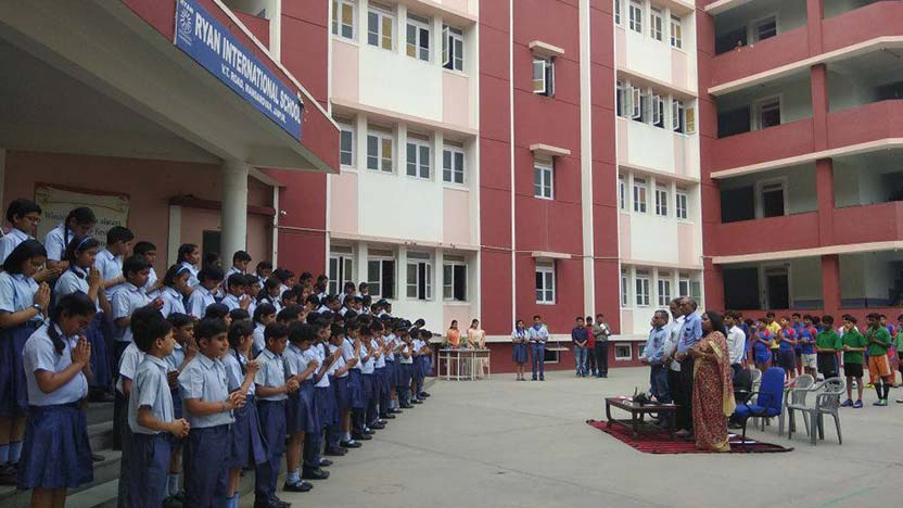 A GRAND OPENING OF FOOTBALL AND BADMINTON ACADEMY - Ryan International School, Jaipur