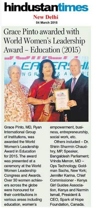 Press Clip: Women's Leadership Award 2015