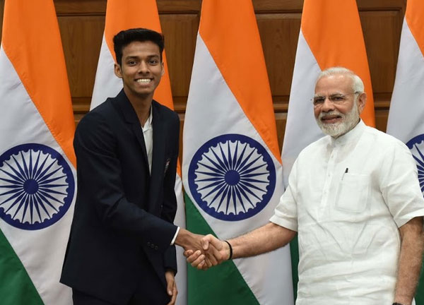 Chirag Shetty - Arjuna Award Recipient. Won Gold and Silver Medals in 2018 Commonwealth Games Ryan International School, Malad - ICSE