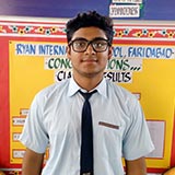 Ayush Goel - Ryan International School, Faridabad